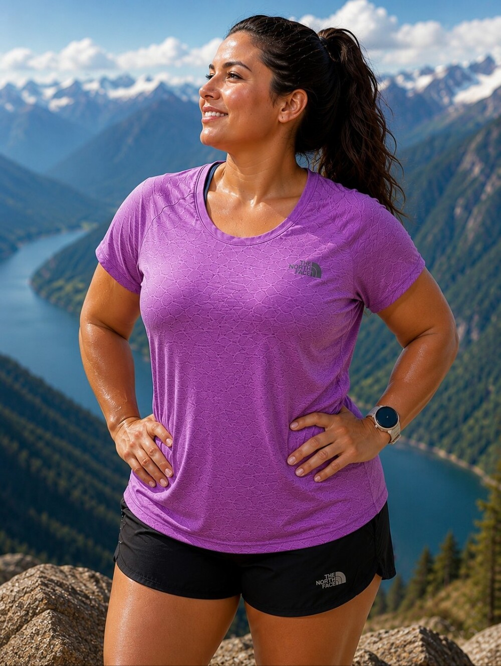 North Face Flash Dry Mesh Vent Gorpcore Performance Activewear Athletic Top